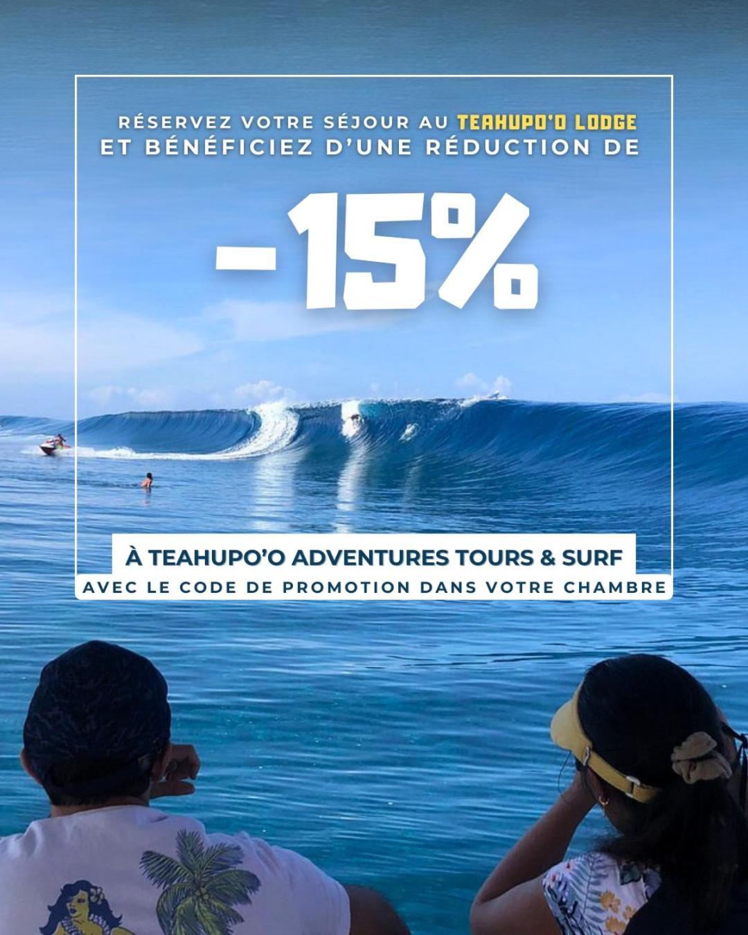 Teahupo'O Lodge - Cosy Studio Climatise Pa'Aihere - Entre Randonnees Et Activites Nautiques Teahupoo Luaran gambar